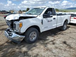 Salvage trucks for sale at San Martin, CA auction: 2017 Ford F250 Super Duty