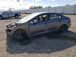 Salvage cars for sale at Anderson, CA auction: 2012 Honda Civic LX