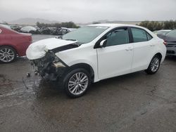 Toyota Corolla L salvage cars for sale: 2015 Toyota Corolla L