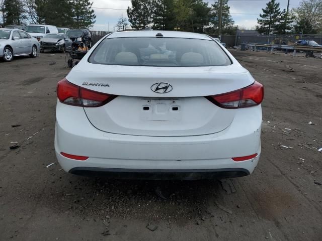 2016 Hyundai Elantra SE