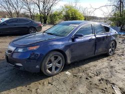 Salvage cars for sale from Copart Baltimore, MD: 2014 Acura TL Tech