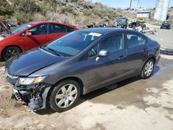 Salvage cars for sale from Copart Reno, NV: 2012 Honda Civic EXL