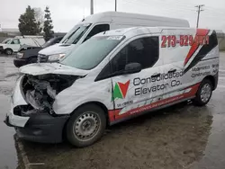Salvage trucks for sale at Rancho Cucamonga, CA auction: 2018 Ford Transit Connect XL