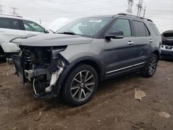 Ford Explorer salvage cars for sale: 2014 Ford Explorer XLT