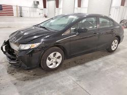 Salvage cars for sale at Avon, MN auction: 2015 Honda Civic LX