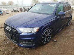 Salvage cars for sale at Elgin, IL auction: 2023 Audi Q7 Premium Plus