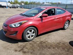 Salvage cars for sale from Copart Pennsburg, PA: 2015 Hyundai Elantra SE