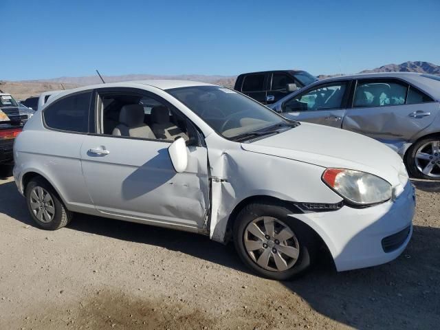 2010 Hyundai Accent Blue