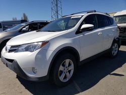 Salvage cars for sale at Hayward, CA auction: 2014 Toyota Rav4 XLE