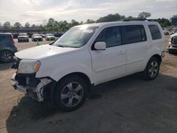 Salvage cars for sale at Florence, MS auction: 2013 Honda Pilot Exln
