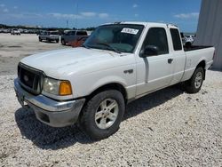 Salvage trucks for sale at Jacksonville, FL auction: 2004 Ford Ranger Super Cab