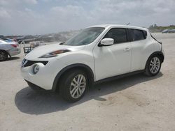 Salvage cars for sale at West Palm Beach, FL auction: 2015 Nissan Juke S