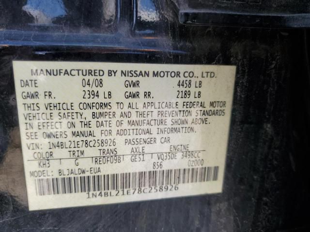 2008 Nissan Altima 3.5SE