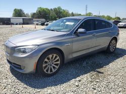 Salvage cars for sale from Copart Mebane, NC: 2012 BMW 550 IGT