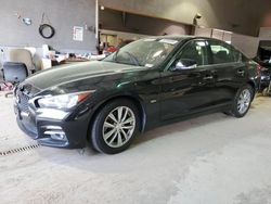 Salvage cars for sale at Sandston, VA auction: 2017 Infiniti Q50 Premium