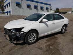 Salvage cars for sale at Albuquerque, NM auction: 2017 Toyota Camry LE