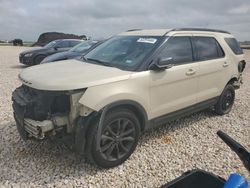 Salvage cars for sale from Copart Temple, TX: 2018 Ford Explorer XLT