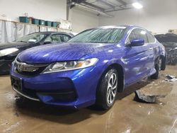 Salvage cars for sale from Copart Elgin, IL: 2016 Honda Accord LX-S