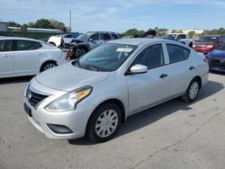 Salvage cars for sale at Orlando, FL auction: 2016 Nissan Versa S
