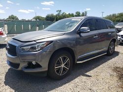 Salvage cars for sale at Riverview, FL auction: 2019 Infiniti QX60 Luxe