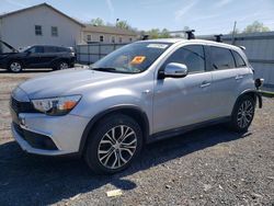 Salvage cars for sale at York Haven, PA auction: 2017 Mitsubishi Outlander Sport ES