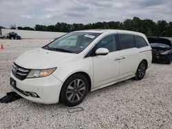 Salvage cars for sale at New Braunfels, TX auction: 2014 Honda Odyssey Touring