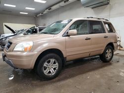 Salvage cars for sale from Copart Davison, MI: 2003 Honda Pilot EX