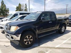 Salvage cars for sale from Copart Rancho Cucamonga, CA: 2008 Nissan Frontier King Cab LE