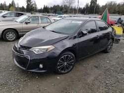 Salvage cars for sale at Graham, WA auction: 2014 Toyota Corolla L