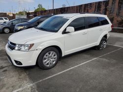 Salvage cars for sale from Copart Wilmington, CA: 2019 Dodge Journey SE