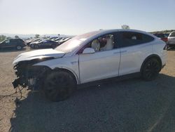 Salvage cars for sale at Anderson, CA auction: 2016 Tesla Model X