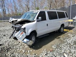 Salvage cars for sale at Waldorf, MD auction: 2014 Ford Econoline E350 Super Duty Wagon