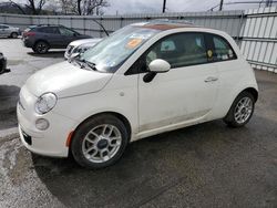 Salvage cars for sale at West Mifflin, PA auction: 2012 Fiat 500 POP