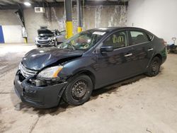 Salvage cars for sale from Copart Chalfont, PA: 2015 Nissan Sentra S