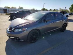 Salvage cars for sale from Copart Sacramento, CA: 2015 Honda Civic EXL
