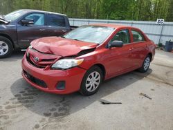 Vehiculos salvage en venta de Copart Glassboro, NJ: 2012 Toyota Corolla Base