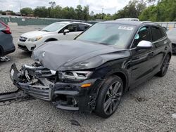 Salvage cars for sale from Copart Riverview, FL: 2018 Audi SQ5 Prestige