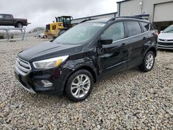 Salvage cars for sale at Wayland, MI auction: 2018 Ford Escape SE