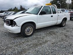 Salvage cars for sale at Graham, WA auction: 2002 GMC Sonoma