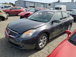 Salvage cars for sale at Vallejo, CA auction: 2008 Nissan Altima Hybrid