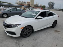 Vehiculos salvage en venta de Copart New Orleans, LA: 2021 Honda Civic Sport