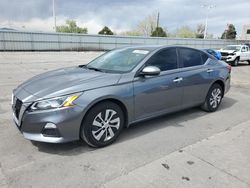 Salvage cars for sale at Littleton, CO auction: 2019 Nissan Altima S
