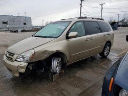 Salvage cars for sale from Copart Chicago Heights, IL: 2008 KIA Sedona EX