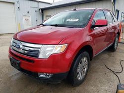 Salvage cars for sale from Copart Pekin, IL: 2010 Ford Edge Limited