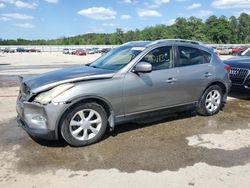 Salvage cars for sale at Harleyville, SC auction: 2010 Infiniti EX35 Base
