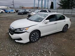 Vehiculos salvage en venta de Copart Windsor, NJ: 2017 Honda Accord Hybrid EXL