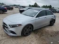 Salvage cars for sale from Copart Houston, TX: 2021 Mercedes-Benz A 220 4matic