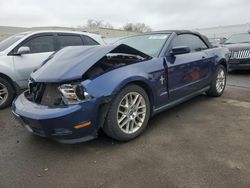 Salvage cars for sale at New Britain, CT auction: 2012 Ford Mustang