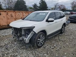Salvage cars for sale from Copart Madisonville, TN: 2018 Honda Pilot Touring
