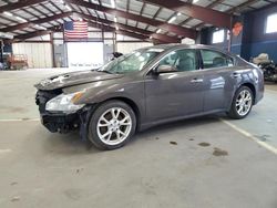 Salvage cars for sale at East Granby, CT auction: 2013 Nissan Maxima S